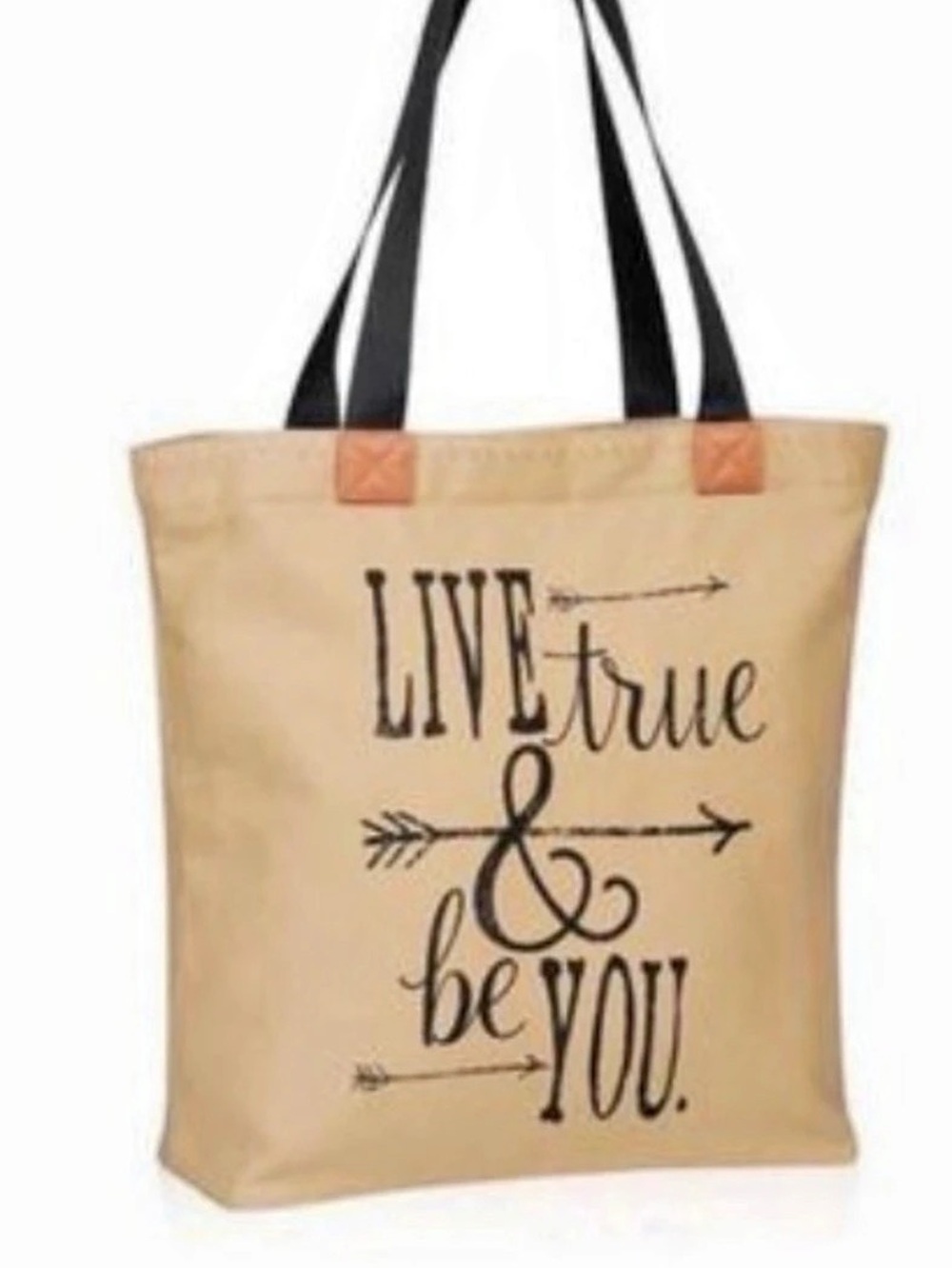 NWT Thirty-One Gifts Wander Tote - “Live True & Be You”